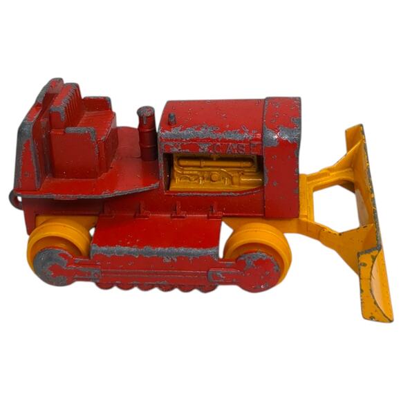 Matchbox Lesney King Size No K-17 Ford Tractor Dyson Low Loader Case Tractor - Picture 4 of 16